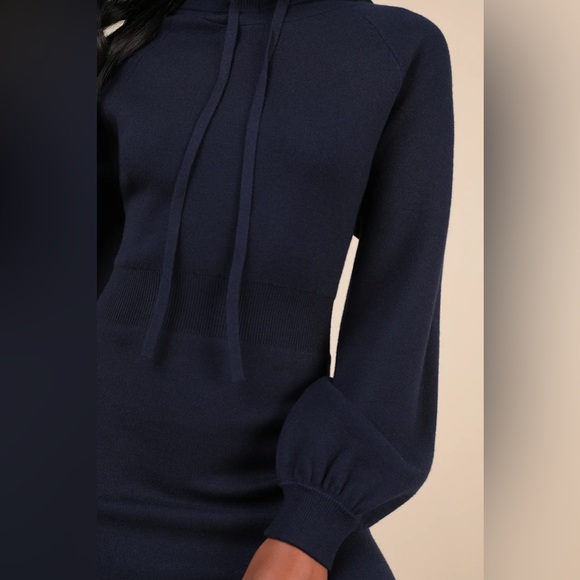 Lulus Sweater Dress Hoodie - Style: Laidback Moments - Picture 4 of 8